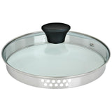 Habitat 3 piece aluminium pan set black imported from the UK
