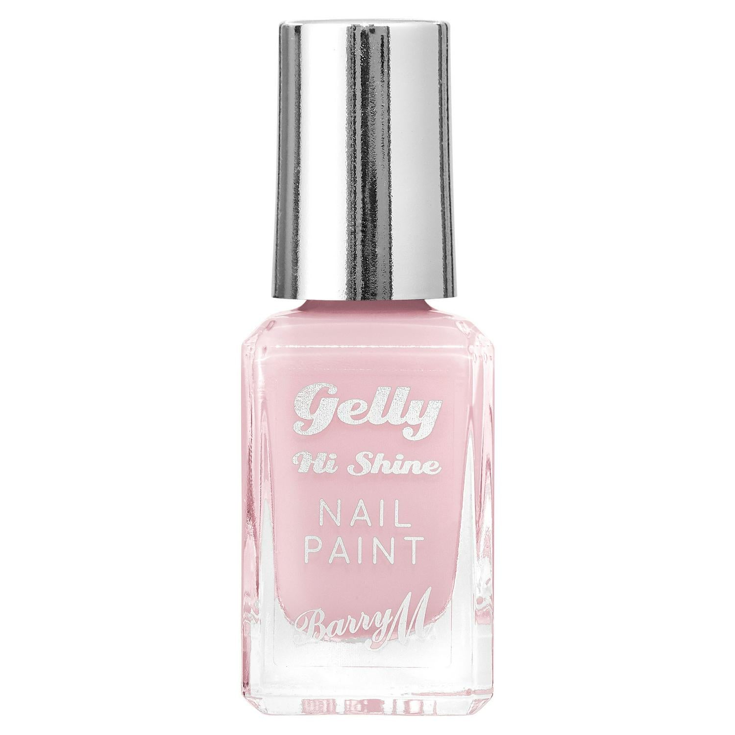 Barry M Gelly Nail Paint Candy Floss 10ml - British product