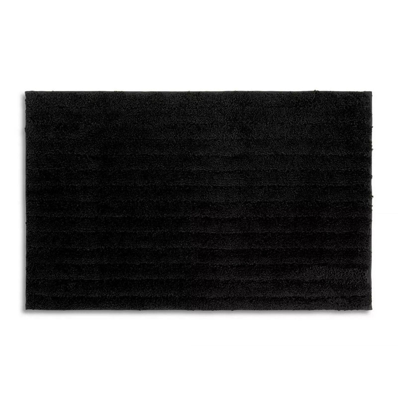 Habitat black bath mat 80x50cm, UK version