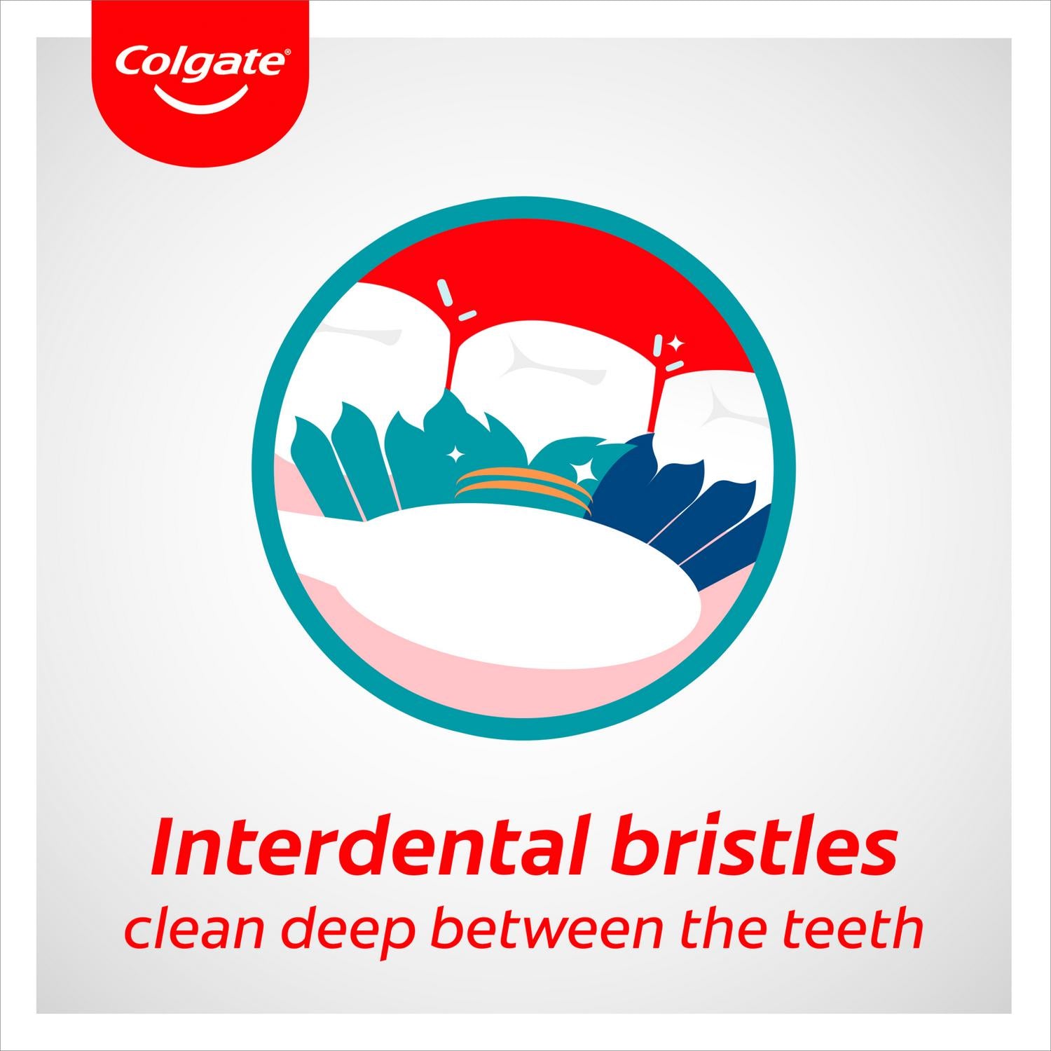 Colgate Extra Clean Medium Toothbrush x3