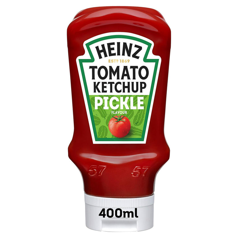Heinz Pickle Flavour Tomato Ketchup 400ml, UK version