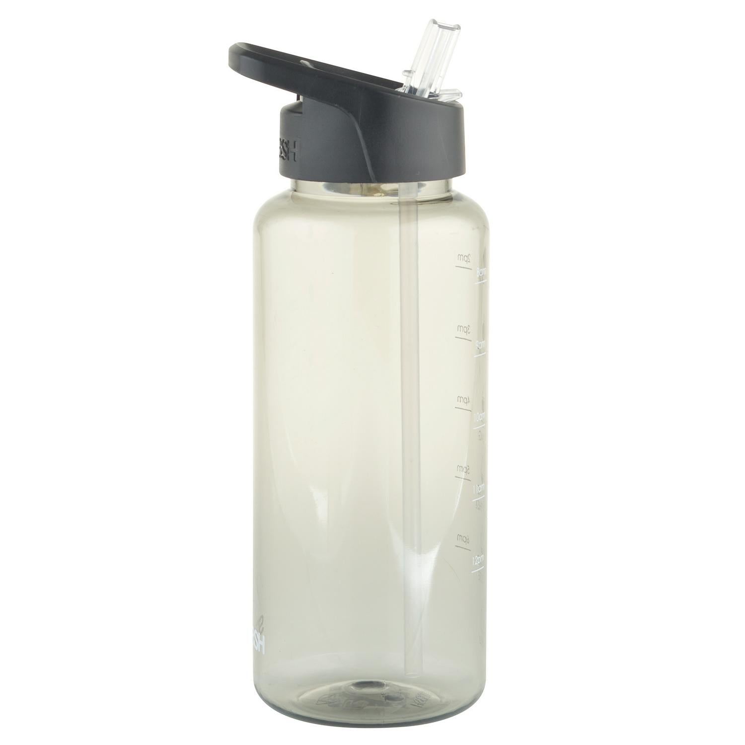 Smash Water Tracker Bottle Black 1L (British brand)