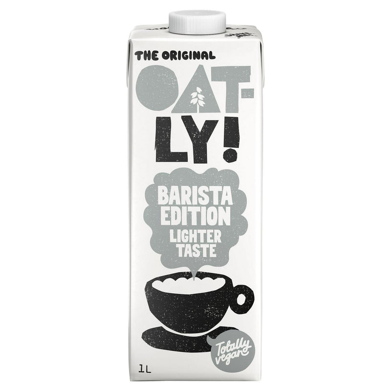 Oatly Oat Drink Barista Lighter Taste 1L, imported from the UK