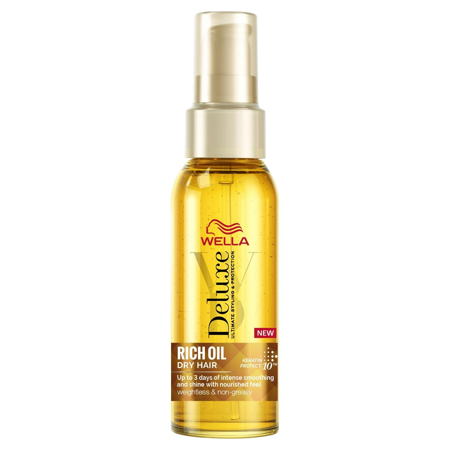 Wella Deluxe Rich Oil Dry Hair 100ml (British brand)