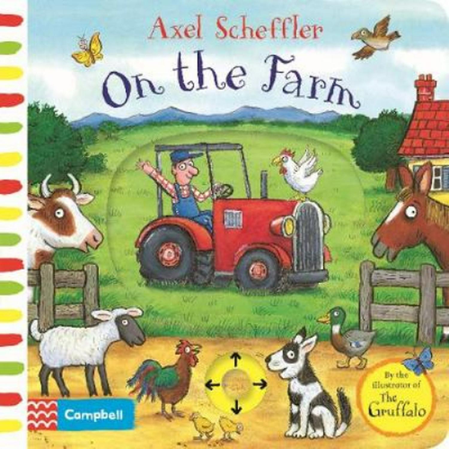 Axel Scheffler On The Farm board book - British product