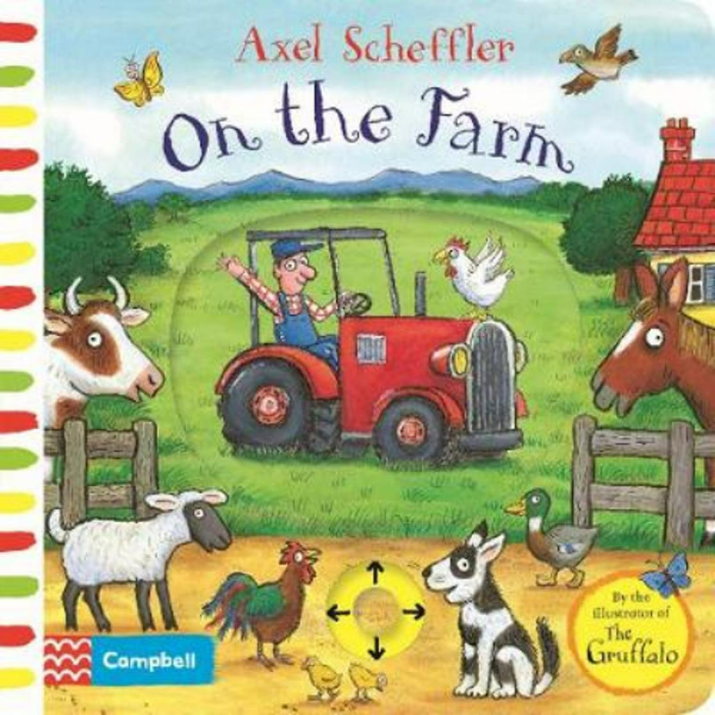 Axel Scheffler On The Farm board book - British product
