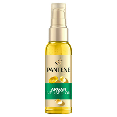 Sainsburys Pantene Pro-V Argan Infused Hair Oil 100ml- Buy online at McGrocer