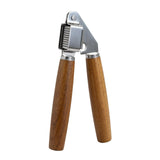 Habitat wood garlic press for home cooking, UK version