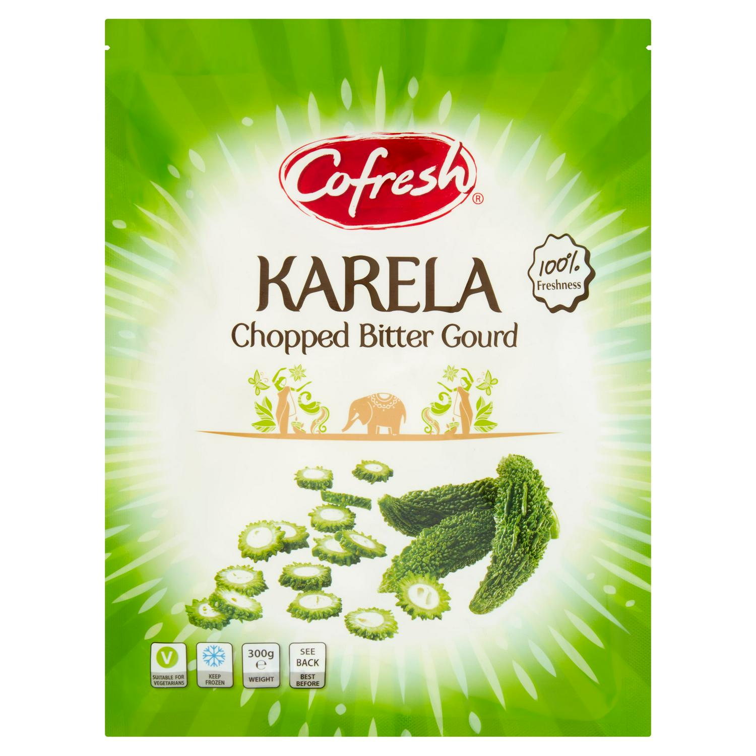 Cofresh chopped bitter gourd 300g - British product