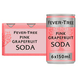 Fever-Tree Pink Grapefruit Soda 6 x 150ml - British product