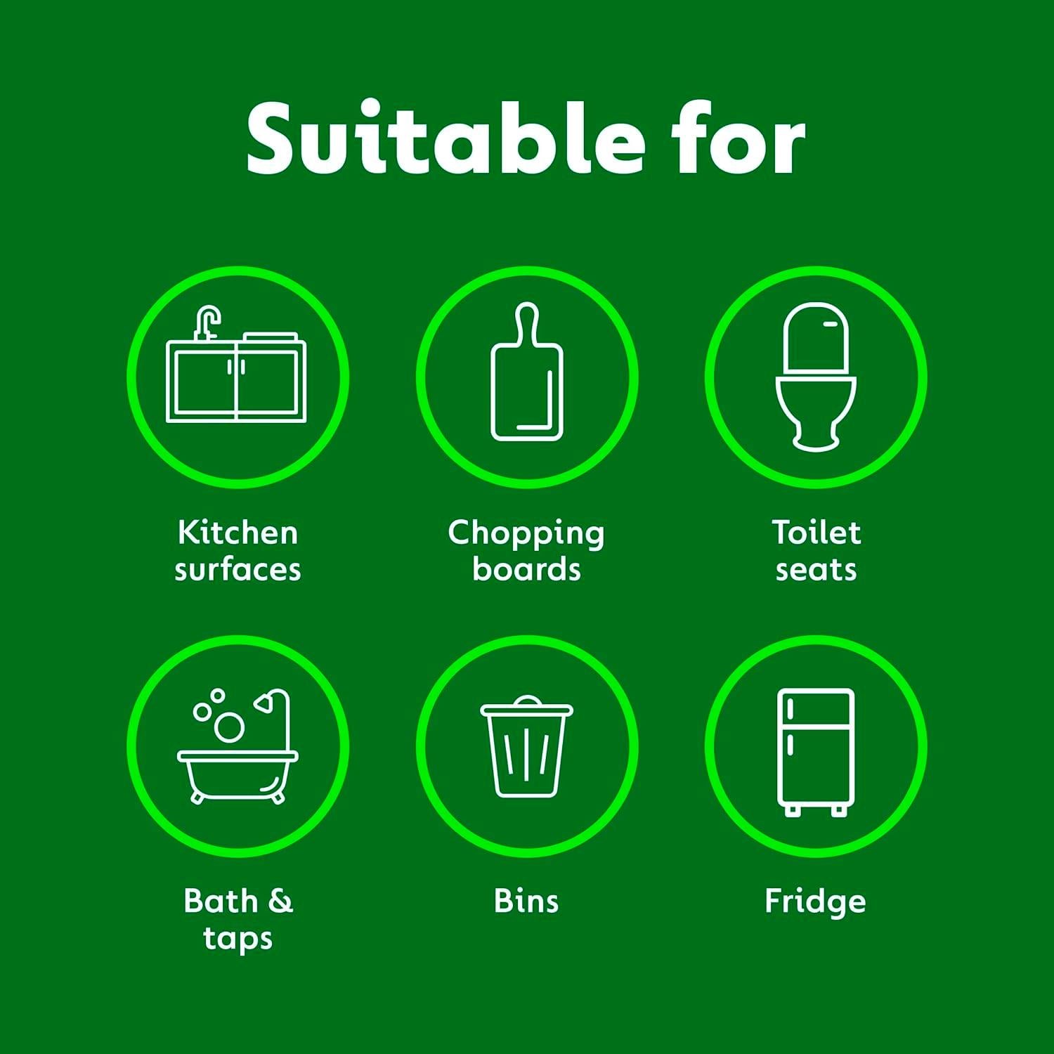Dettol antibacterial cleaning wipes x30 - British product