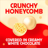 Maltesers White Chocolate and Honeycomb 30g, imported from the UK