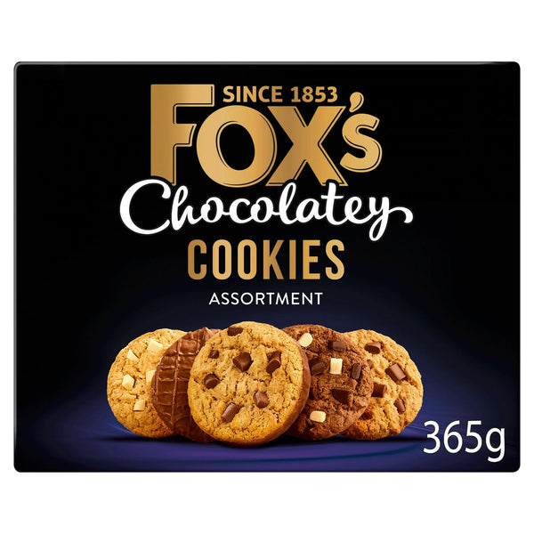 Assorted Milk, White, and Dark Chocolate Chunk Cookies 365g