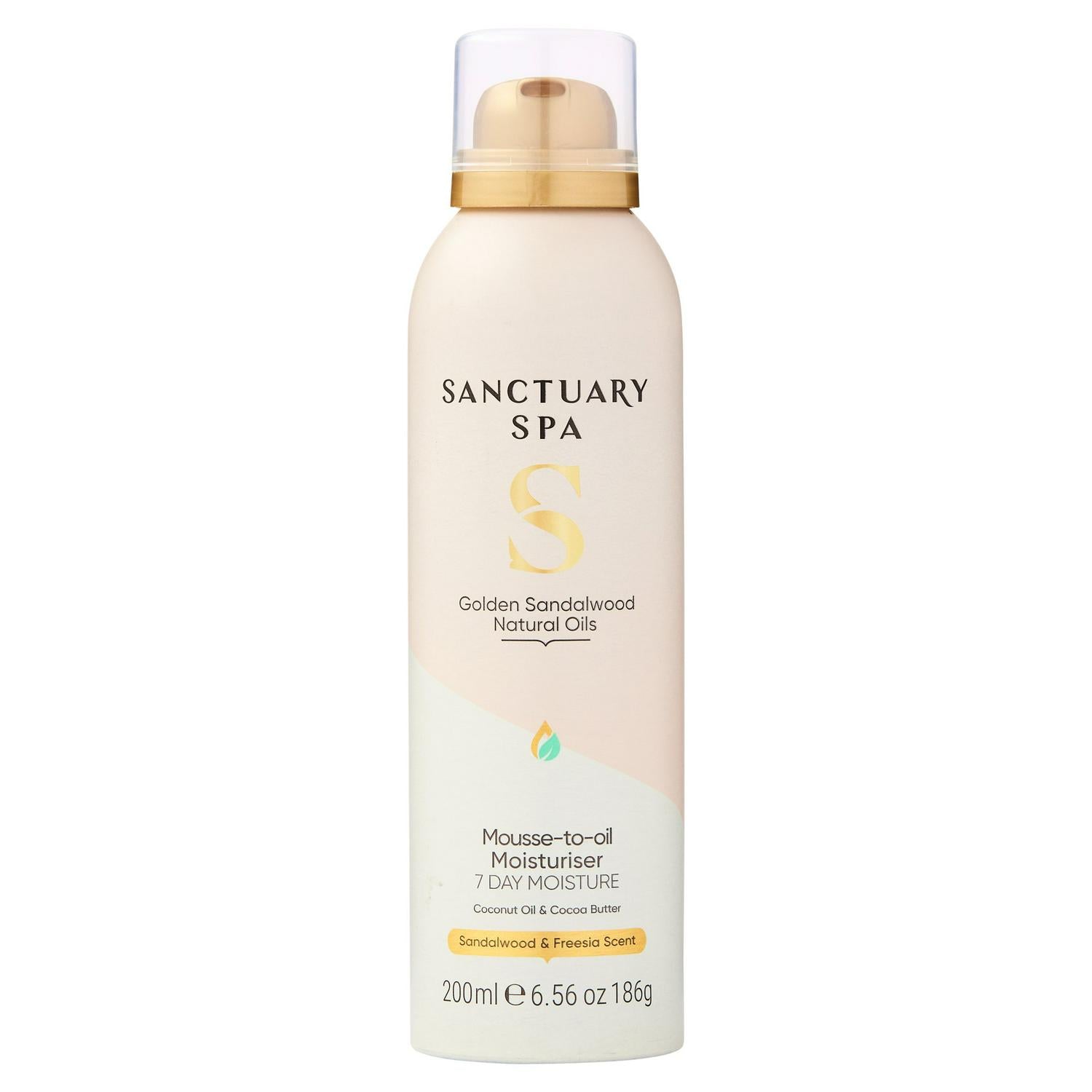 Coconut Oil and Coco Butter Mousse to Oil Body Moisturiser 200ml