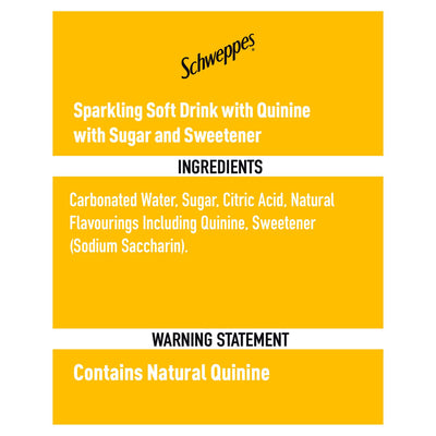 Sainsburys Schweppes Indian Tonic Water 1L- Jetzt online bei McGrocer kaufen