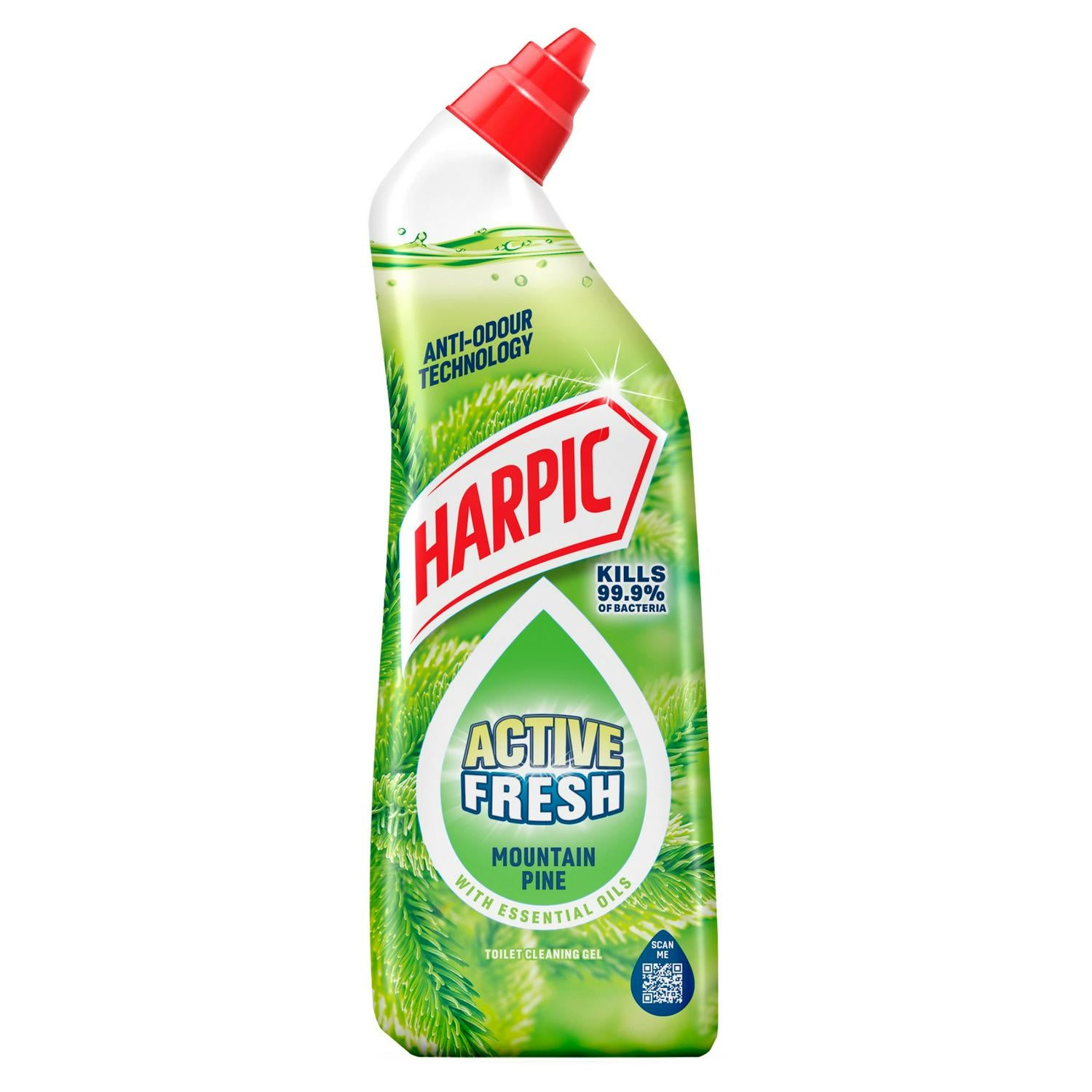 Harpic Toilet Cleaning Gel Mountain Pine 750ml, UK version