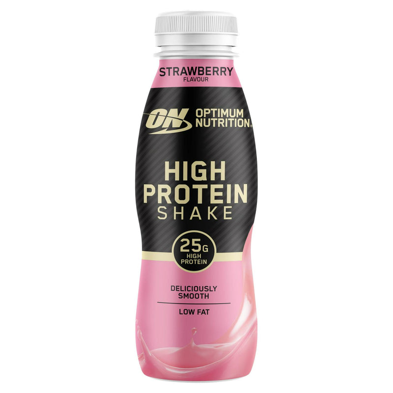 Optimum Nutrition Protein Shake Strawberry 330ml, imported from the UK