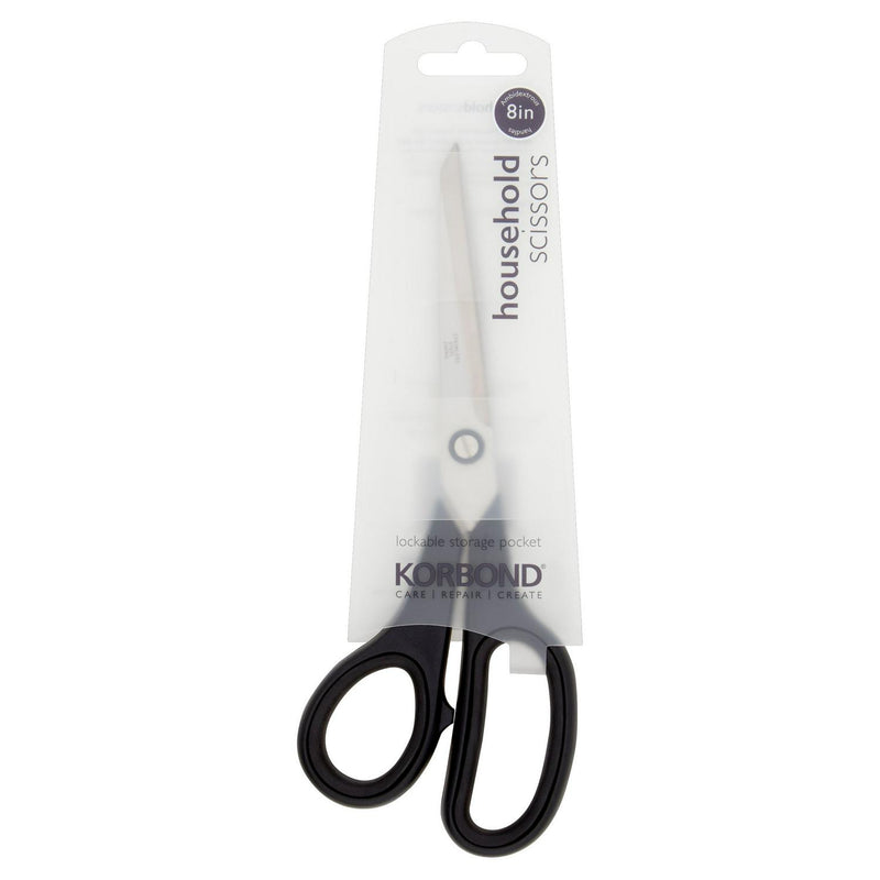 Korbond household scissors 8 inches long (British brand)