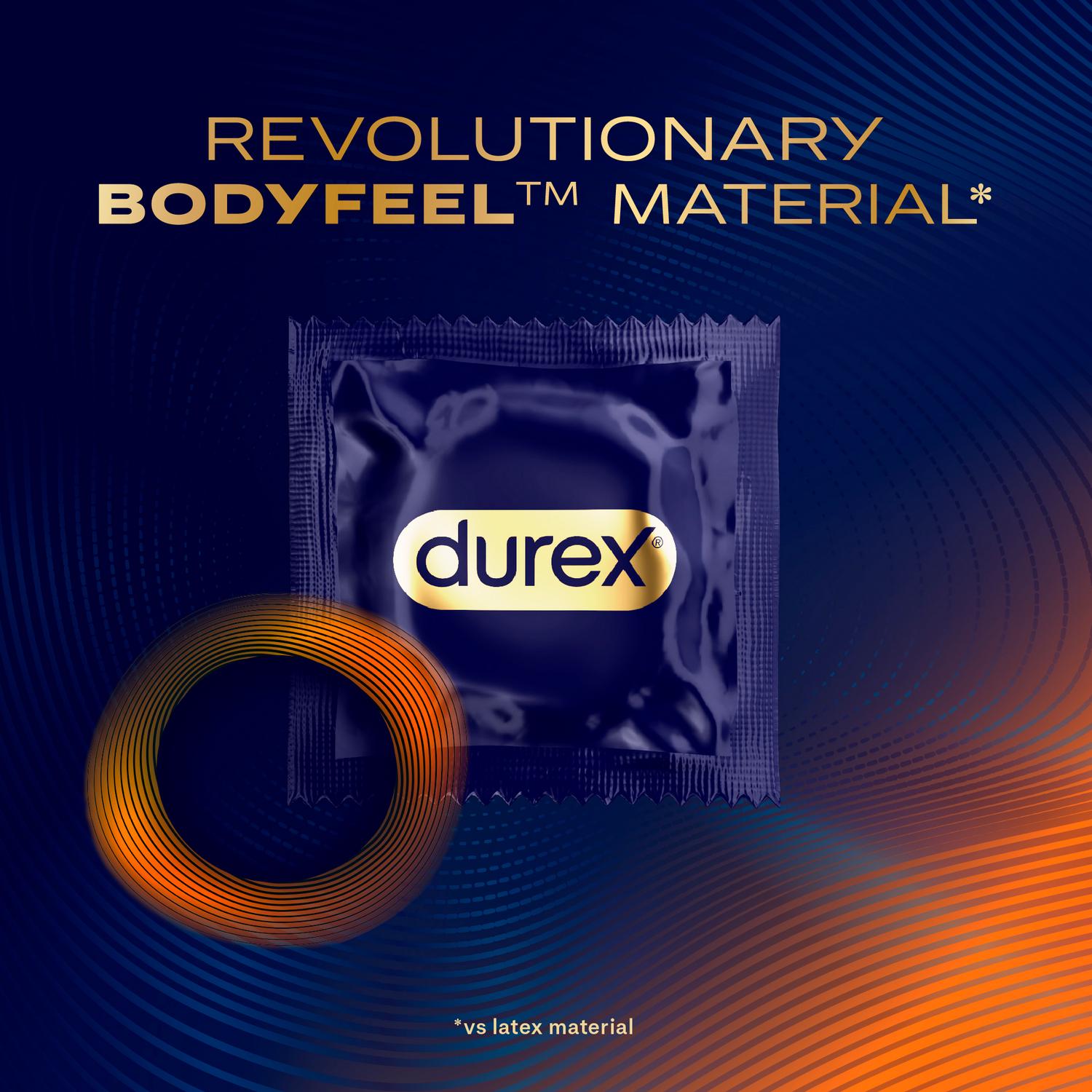 Durex Intensity Latex-Free Nitrile Condoms 5 unit pack - British product