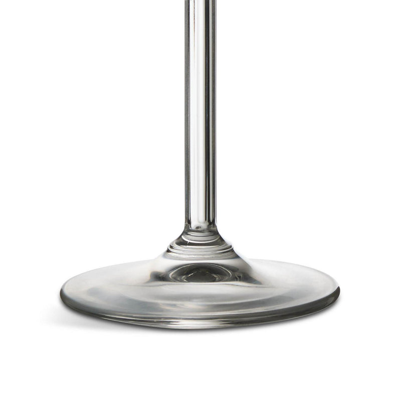 Ribbed White Wine Glass with Stem 400ml