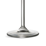 Ribbed White Wine Glass with Stem 400ml