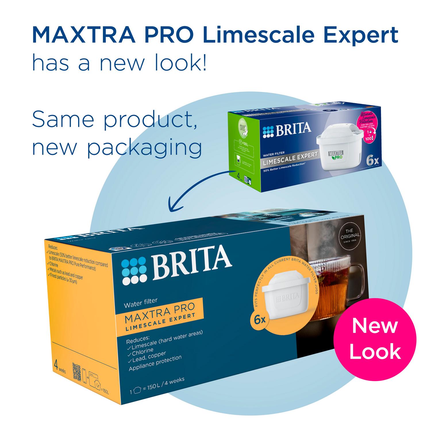 Brita Maxtra Pro water filter cartridge 6 pack - British product
