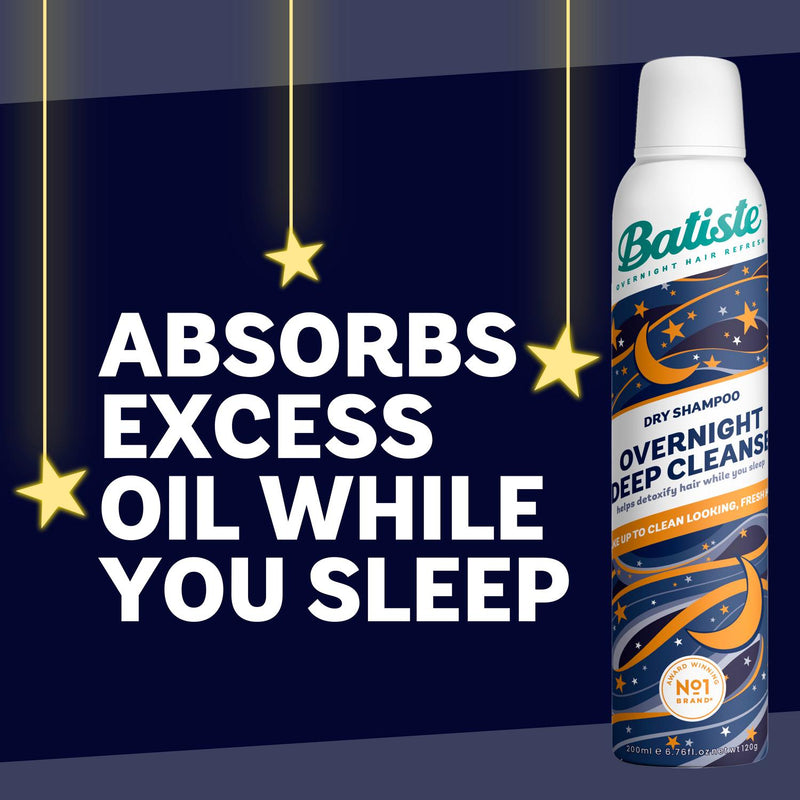 Charcoal and Baking Soda Overnight Deep Cleanse Dry Shampoo 200ml