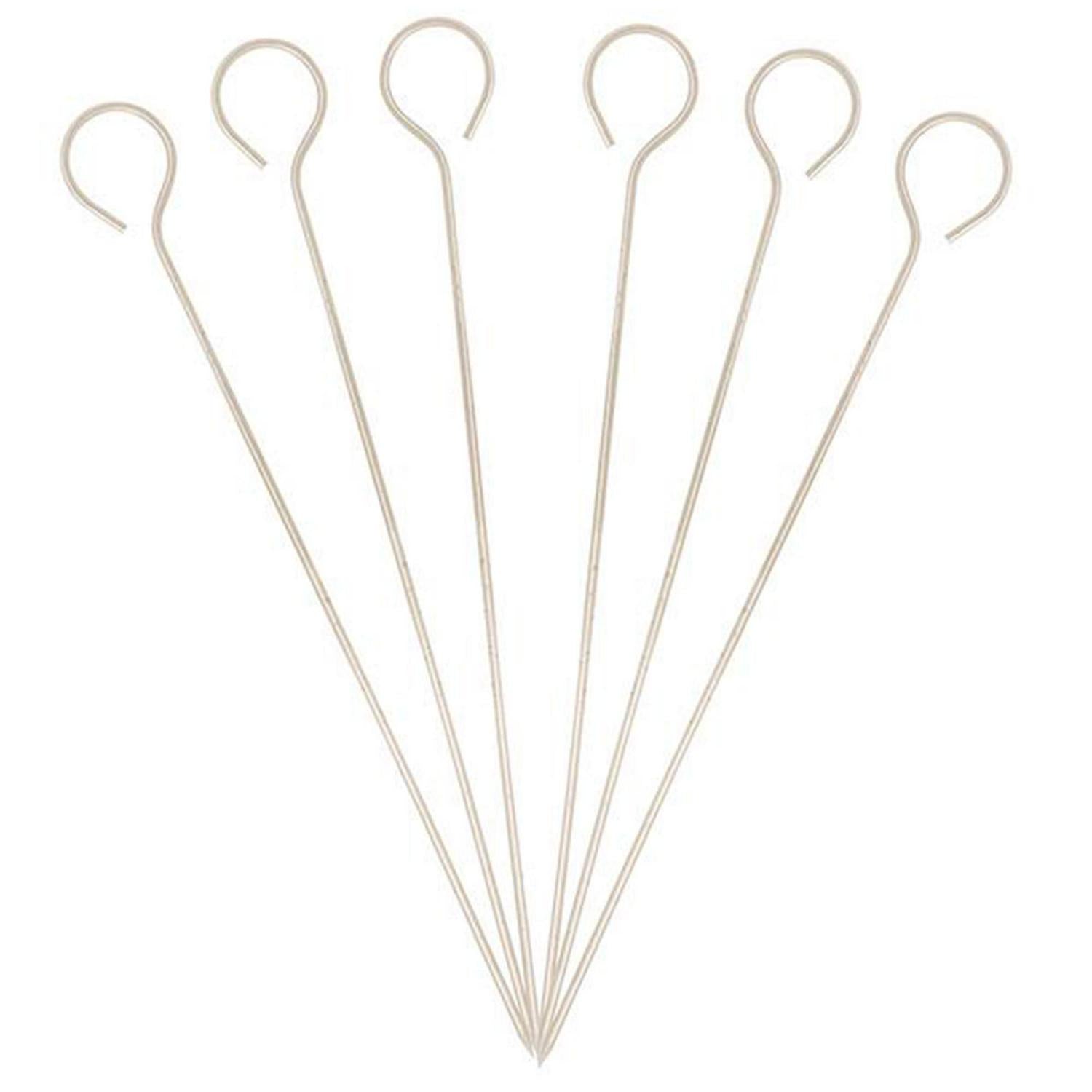 Sainsbury's Home stainless steel skewers pack of 4 (British brand)