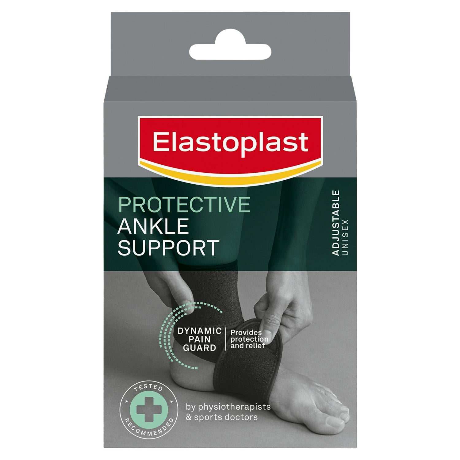 Elastoplast adjustable protective ankle support bandage - British product