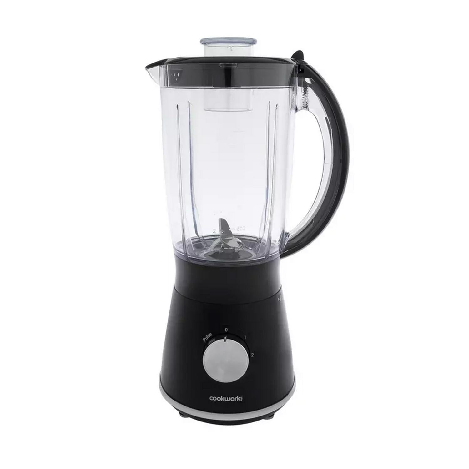 Cookworks jug blender black 1.5L, imported from the UK