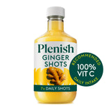 Plenish Ginger Immunity Shots 7 x 60ml, imported from the UK