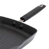 Habitat Black Aluminium Griddle Pan 24cm Non-Stick, UK version