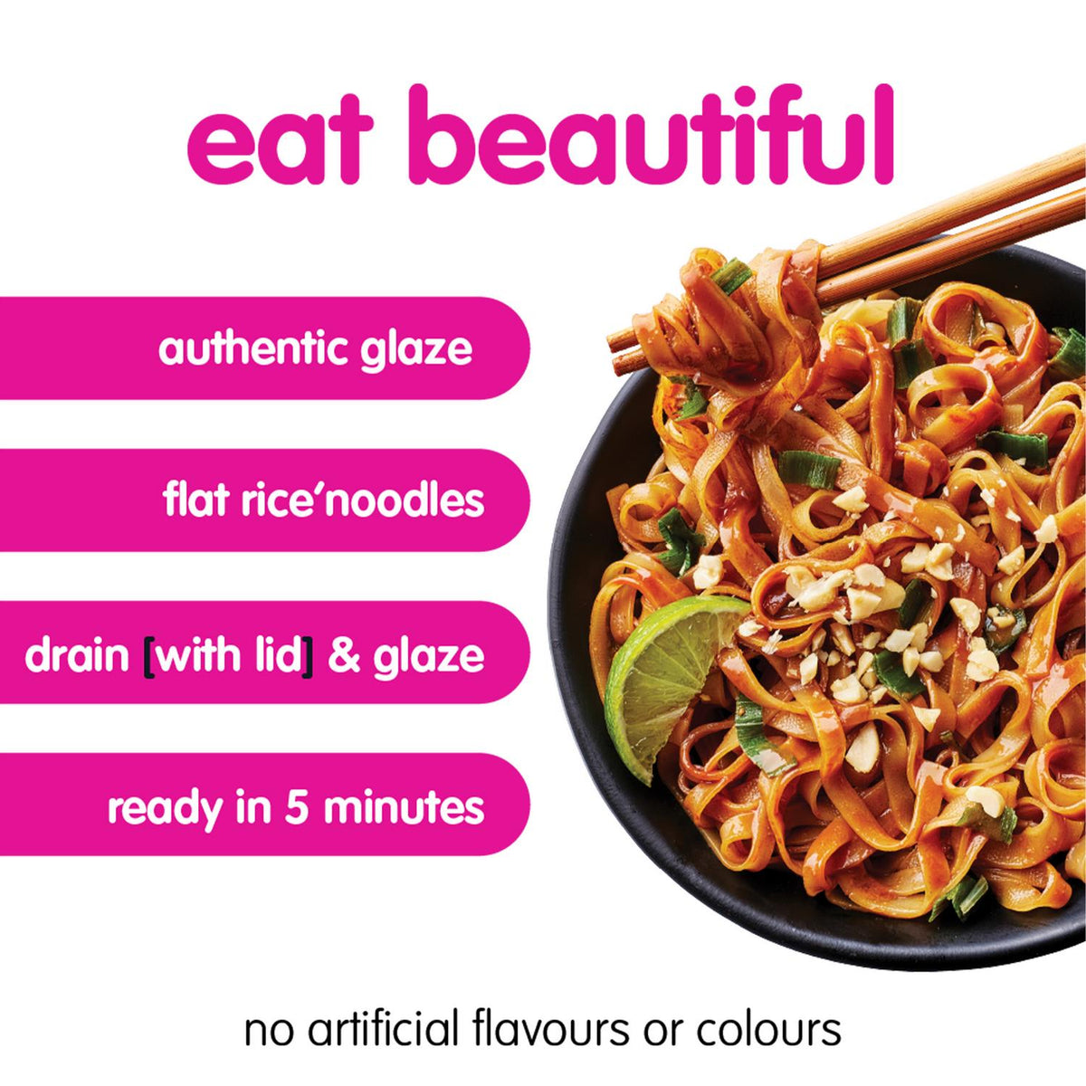 itsu Pad Thai Stir Fry Style Noodles 83g