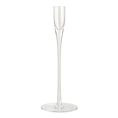 Porte-bougie Cône Habitat Sainsbury's Verre Transparent Haut 25 cm de hauteur - Achetez en ligne chez McGrocer