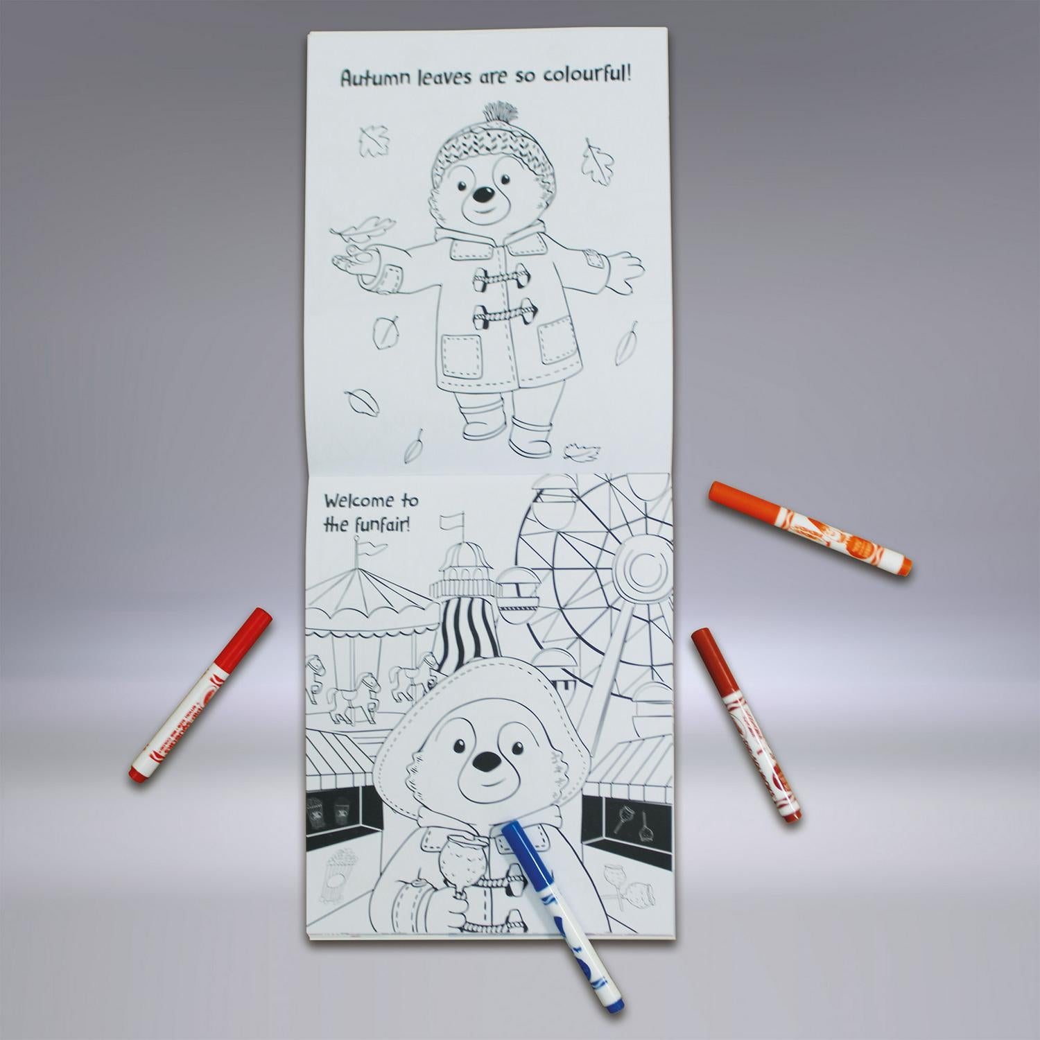 Crayola Paddington activity bag with masks and stickers - British product