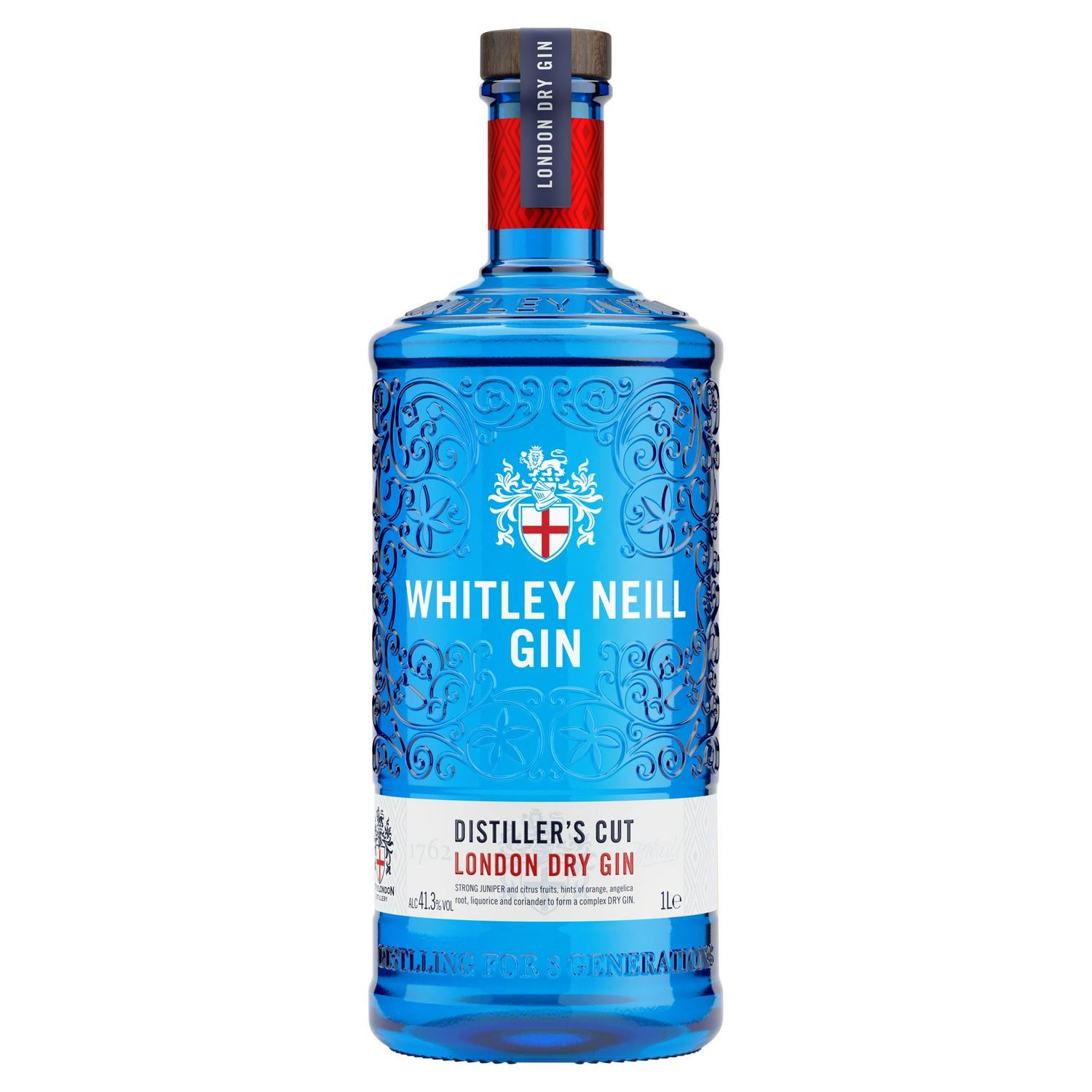 Whitley Neill London Dry Gin 100cl (British brand)