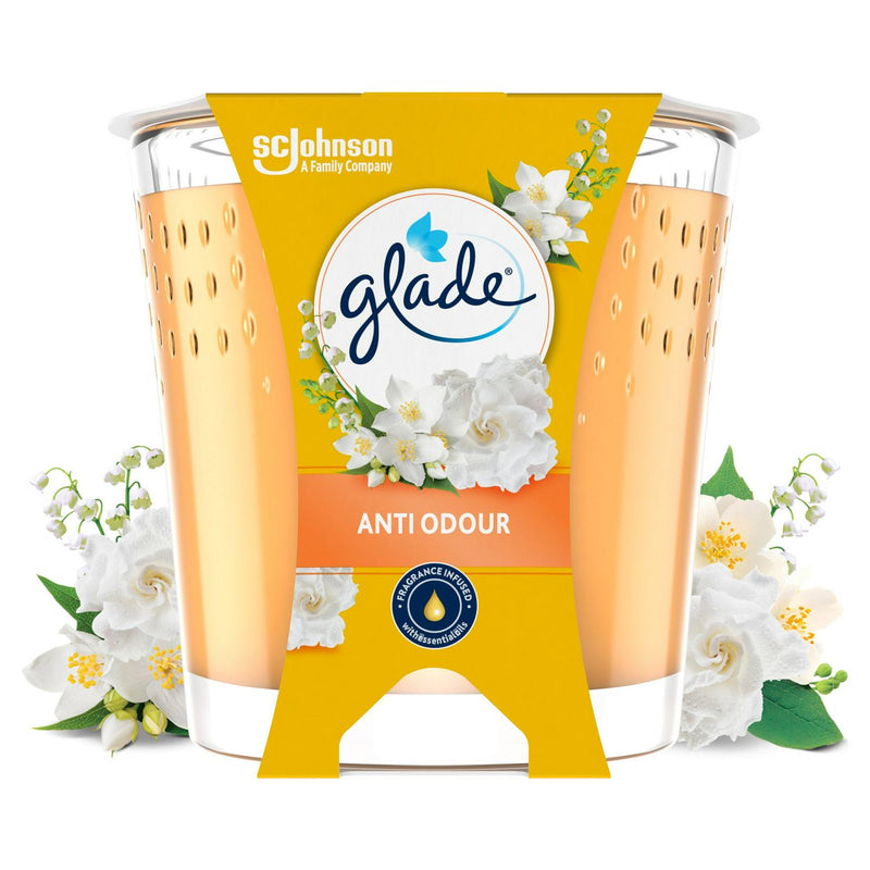 Glade Anti Odour Scented Candle 112g, UK version