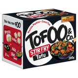 The Tofoo Co. seasoned tofu mushroom flavour 280g (British brand)