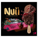 Nuii dark chocolate nordic berry ice cream 3x90ml, imported from the UK