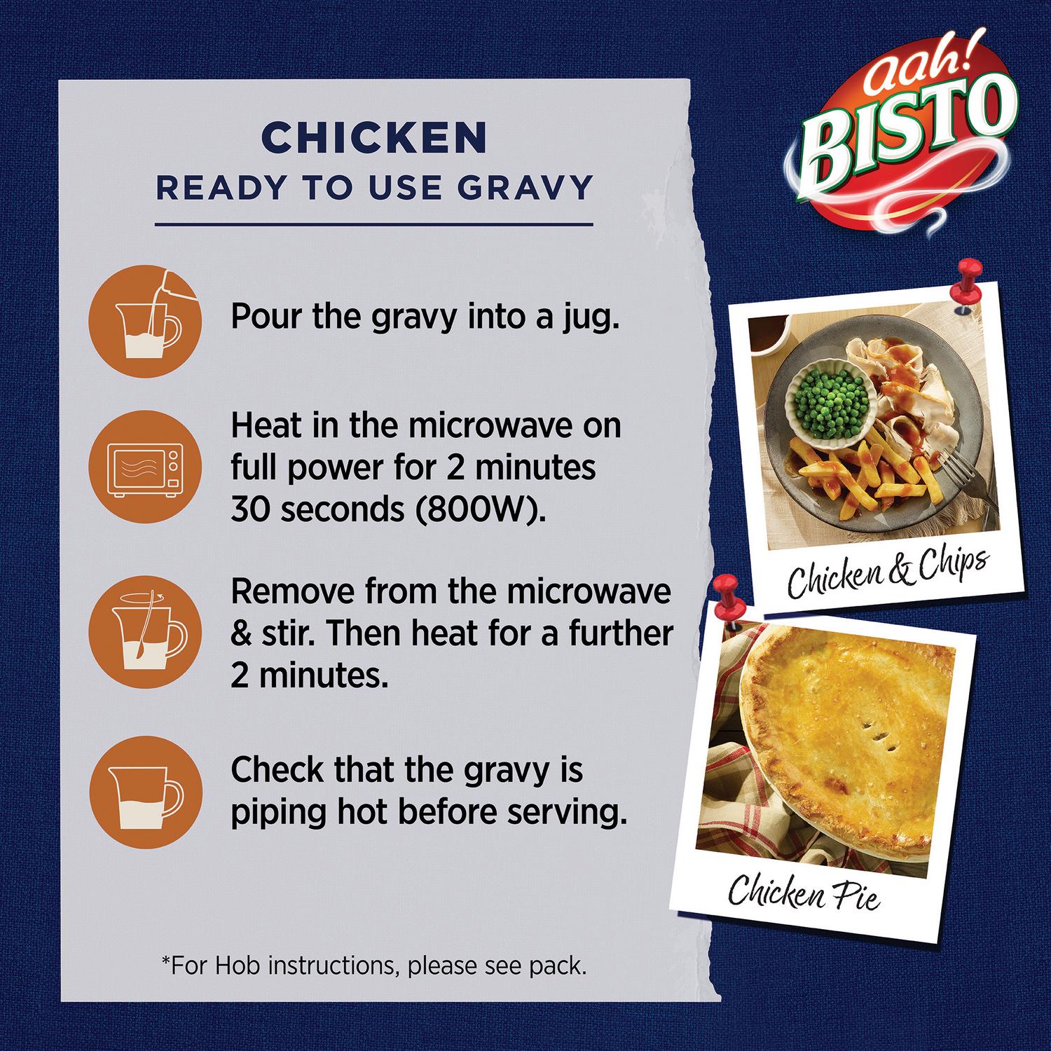 Bisto chicken gravy ready to use 500ml - British product