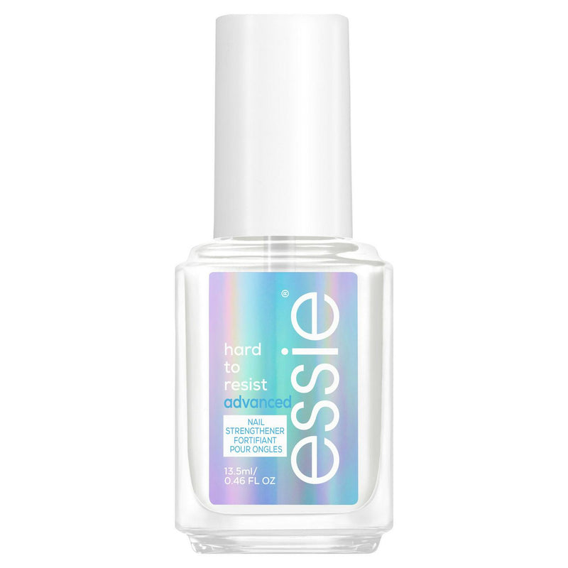 Essie Hard To Resist clear nail strengthener bottle - British product