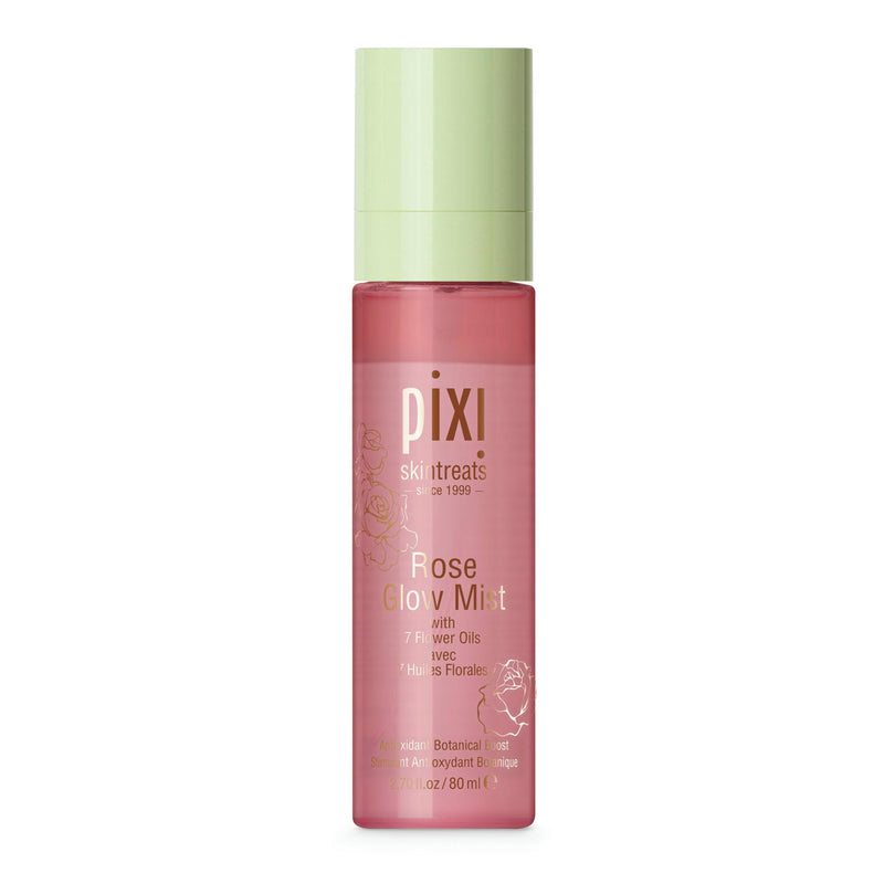 Pixi Rose Glow facial mist 80ml bottle (British brand)