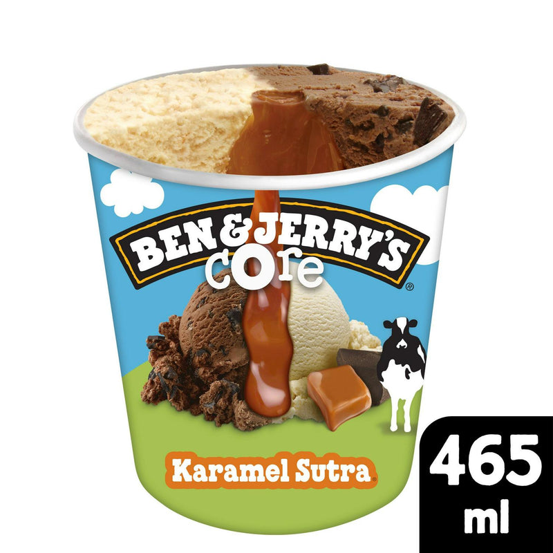 Ben & Jerry's Ice Cream Karamel Sutra Core 465ml