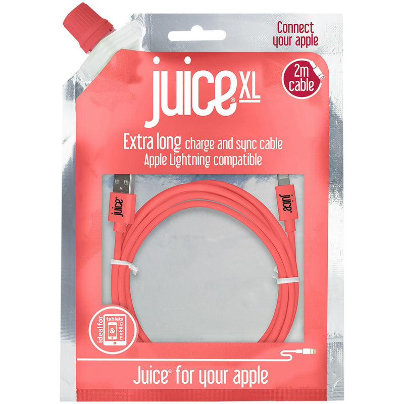 Juice Lightning Charging Cable Coral 2m, UK version