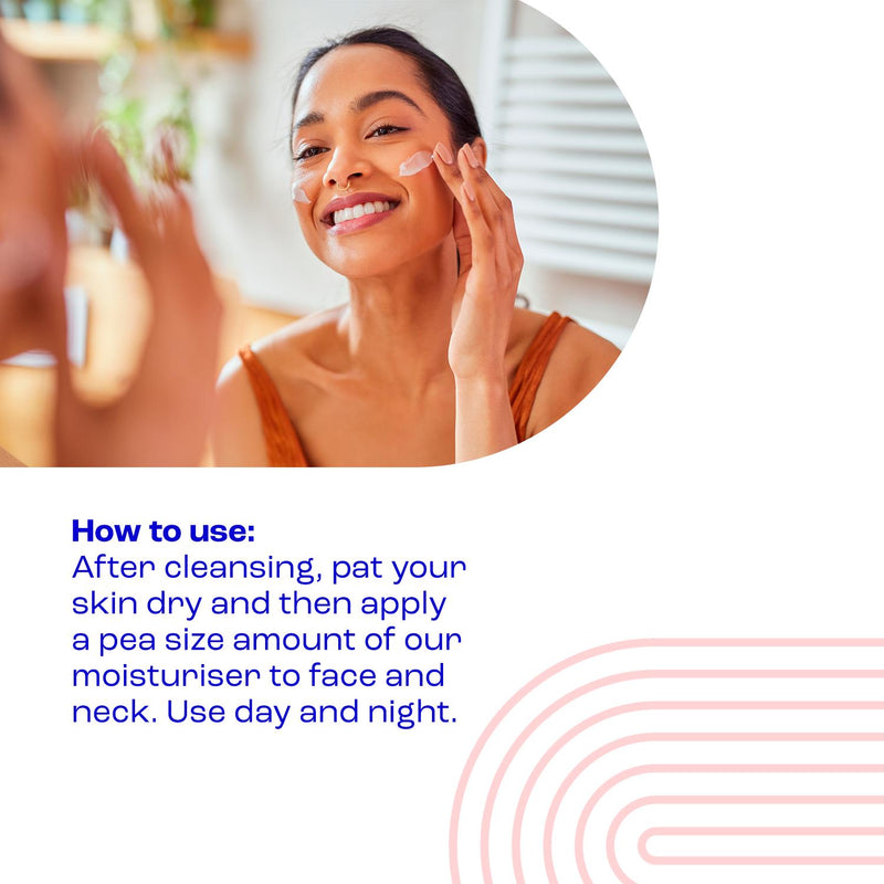 E45 hydrating moisturiser face care 50ml, UK version