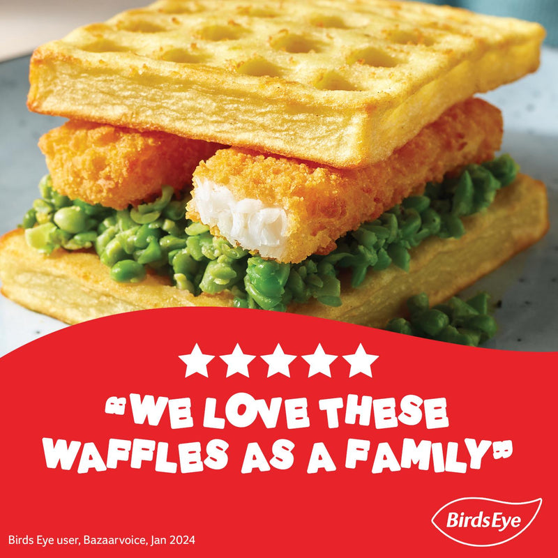Birds Eye Tiefkühl-Kartoffelwaffeln, 10er-Packung 567 g – Britisches Produkt