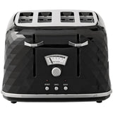 De'Longhi Brillante 4-slice toaster black - British product