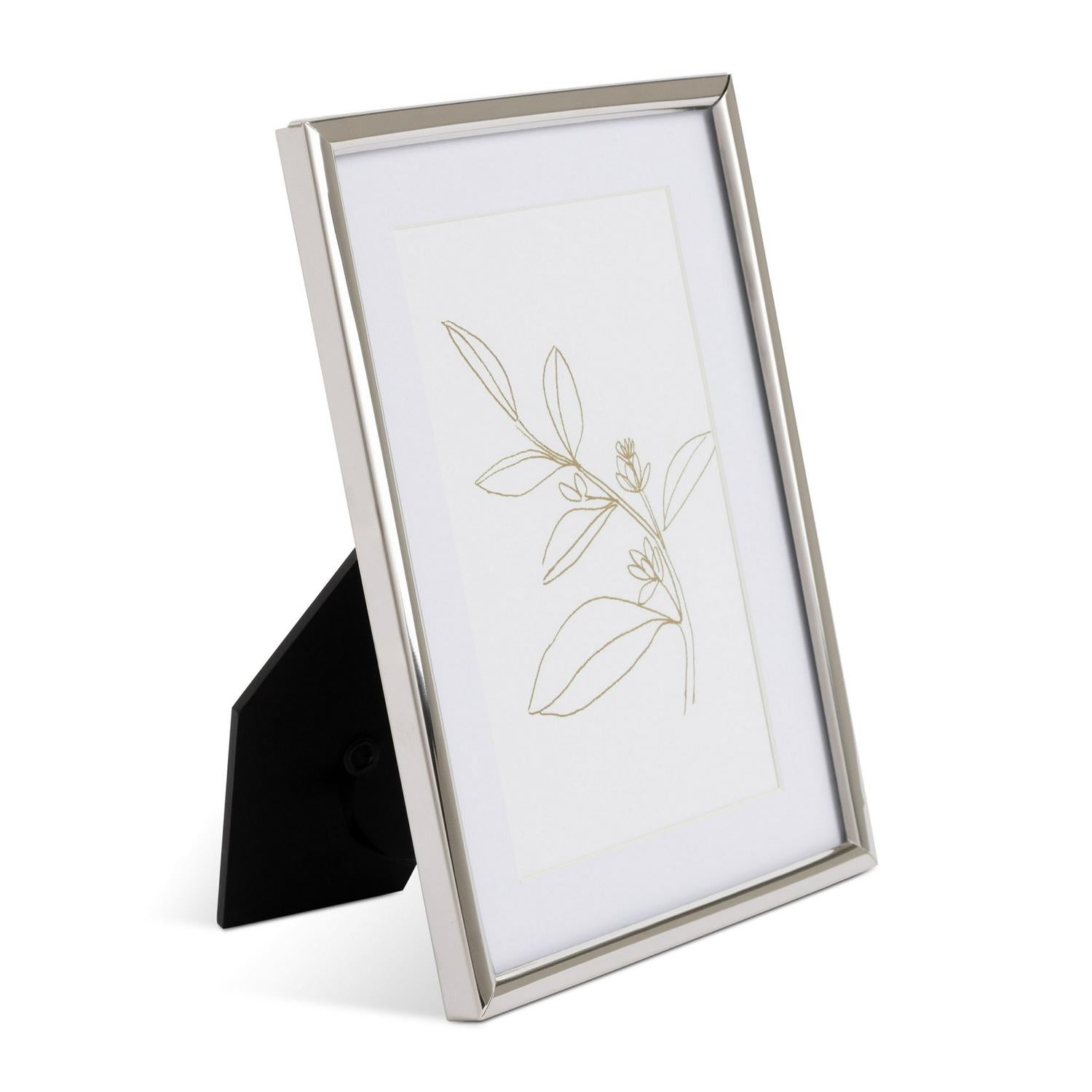 Habitat skinny metal picture frame silver 19x14cm - British product
