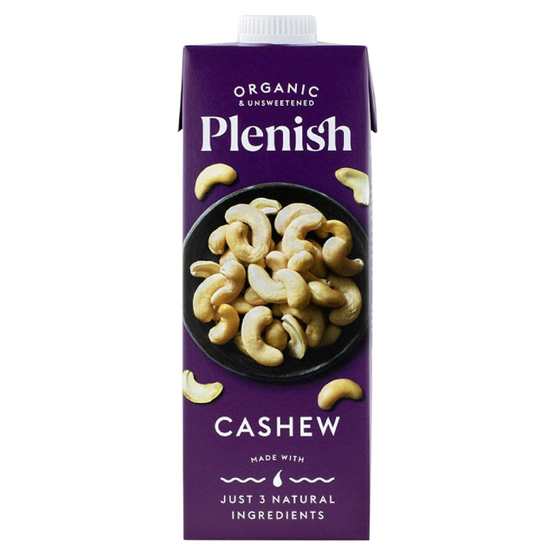 Plenish Organic Cashew Milk 1L (British brand)