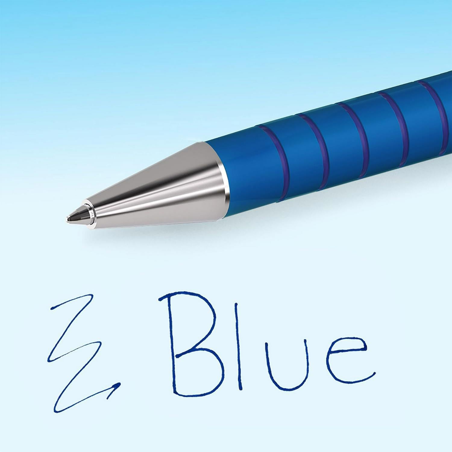 PaperMate FlexGrip Ultra Ballpoint Pen Blue, imported from the UK